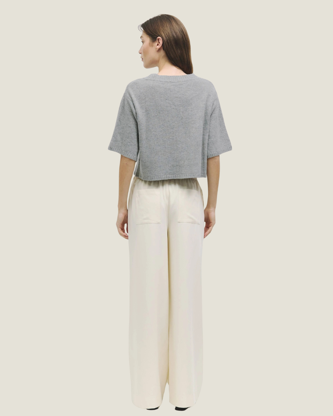 Stacey Short Sleeve Knit Cardigan