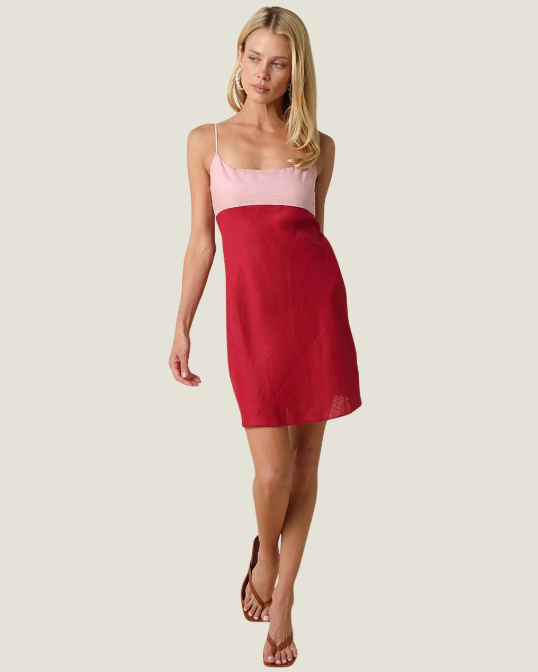 Rosie Linen Mini Dress