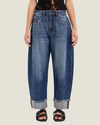 Jessie Mid Waisted Barrel Jeans