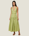 Olivia Halter Neck Maxi Dress