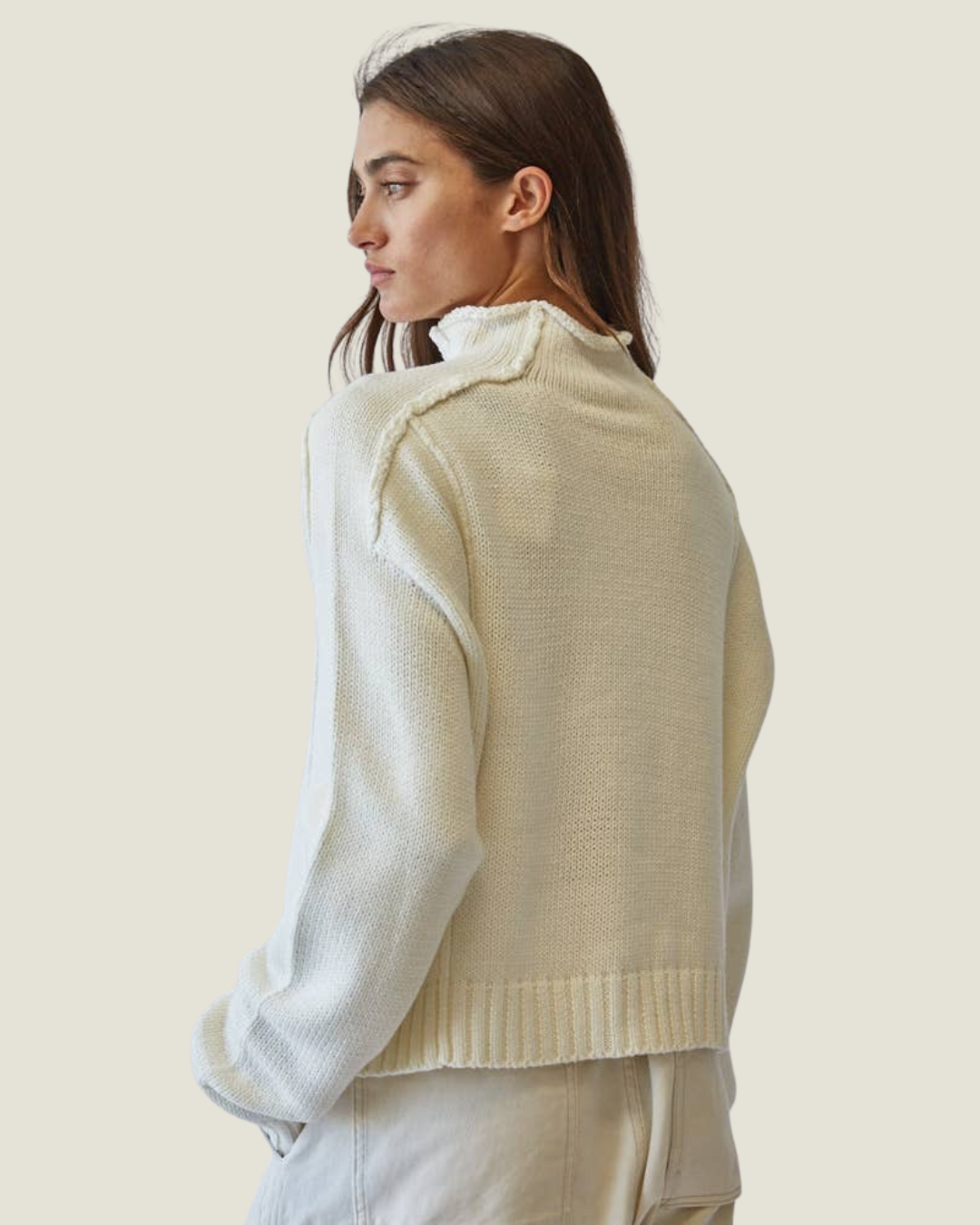 Catherine Mock Neck Sweater