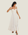 Bianca Poplin Maxi Dress