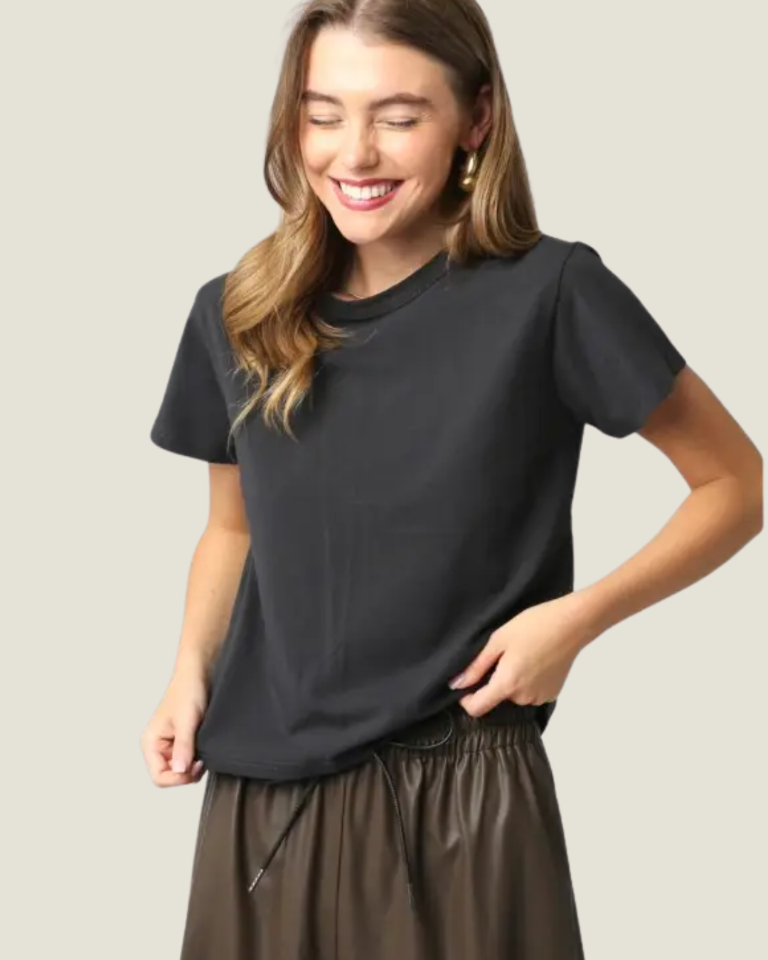 Maia Classic Crewneck T-Shirt