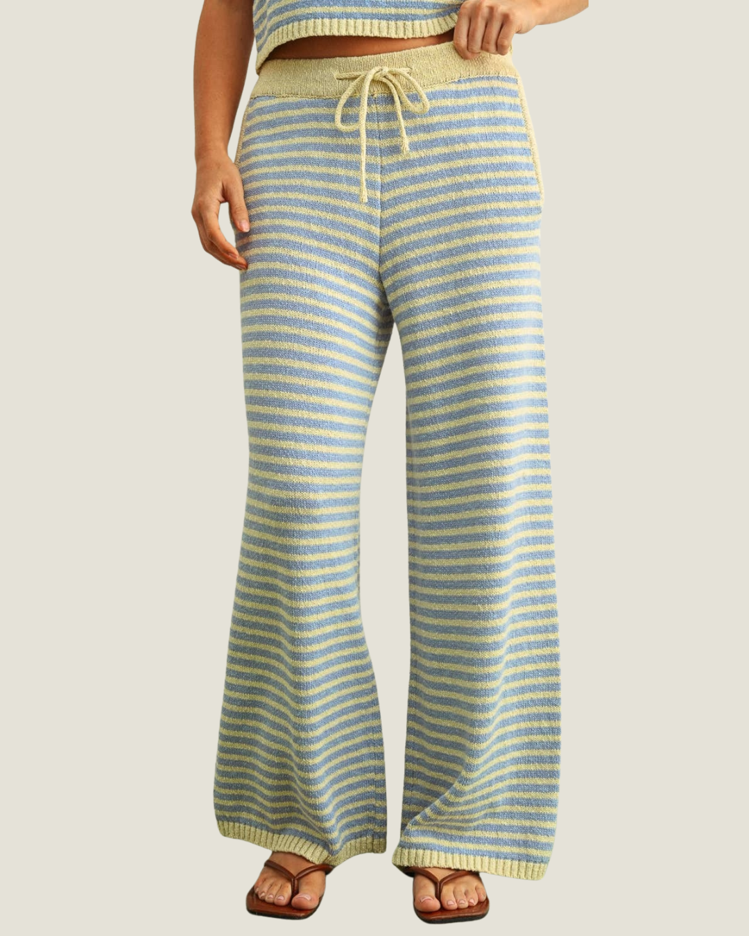 Tilly Stripe Sweater Pants
