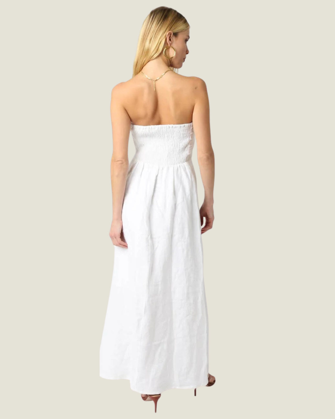 Irise Linen Maxi Dress