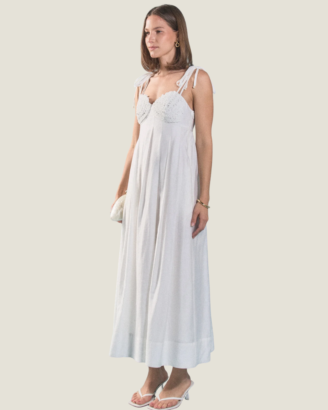 Justina Seashell Maxi Dress