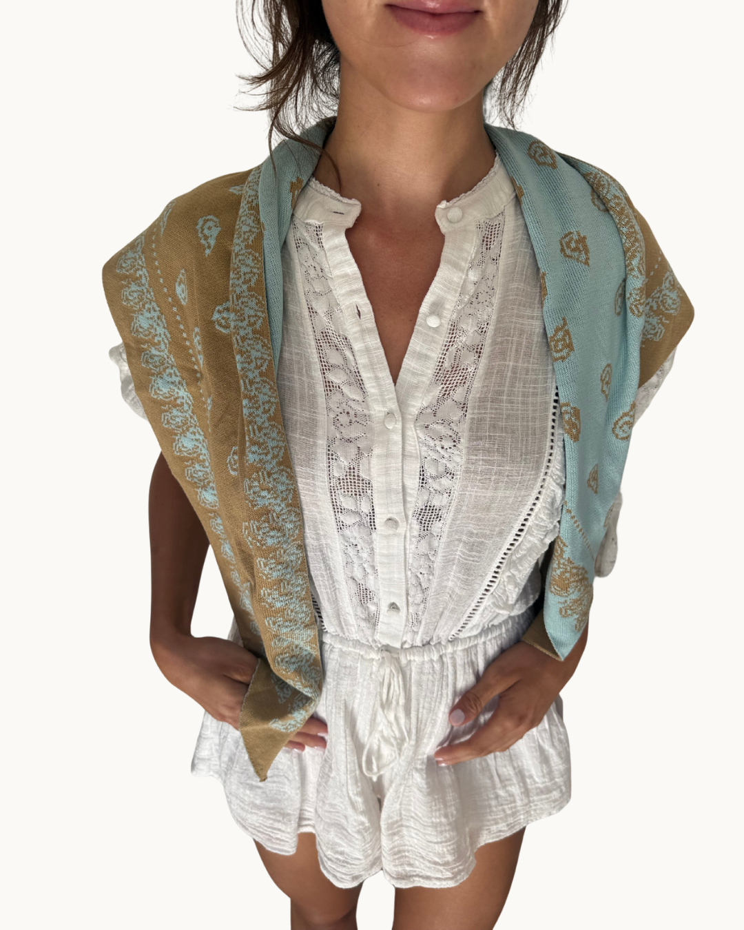 Riley Bandana Shawl Scarf
