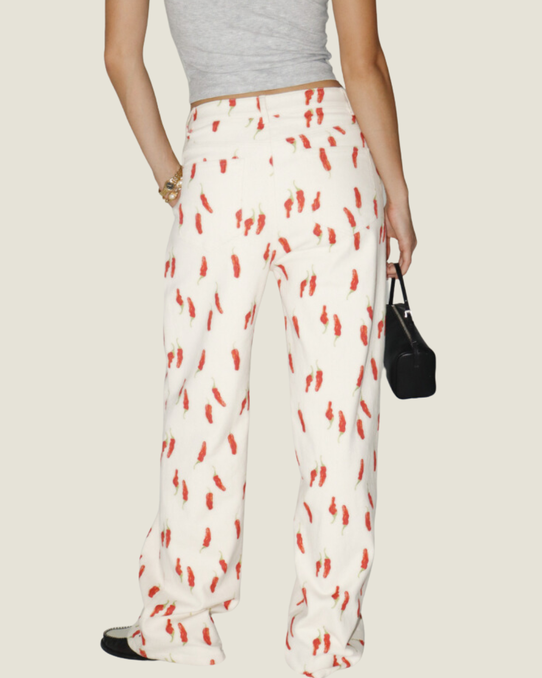 The Barcelona: Patterned Spicy Pants