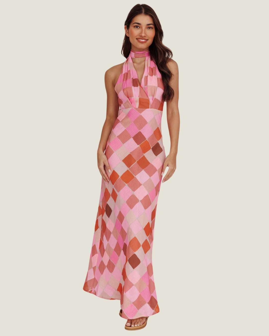 The Lola: Pattered Maxi Dress