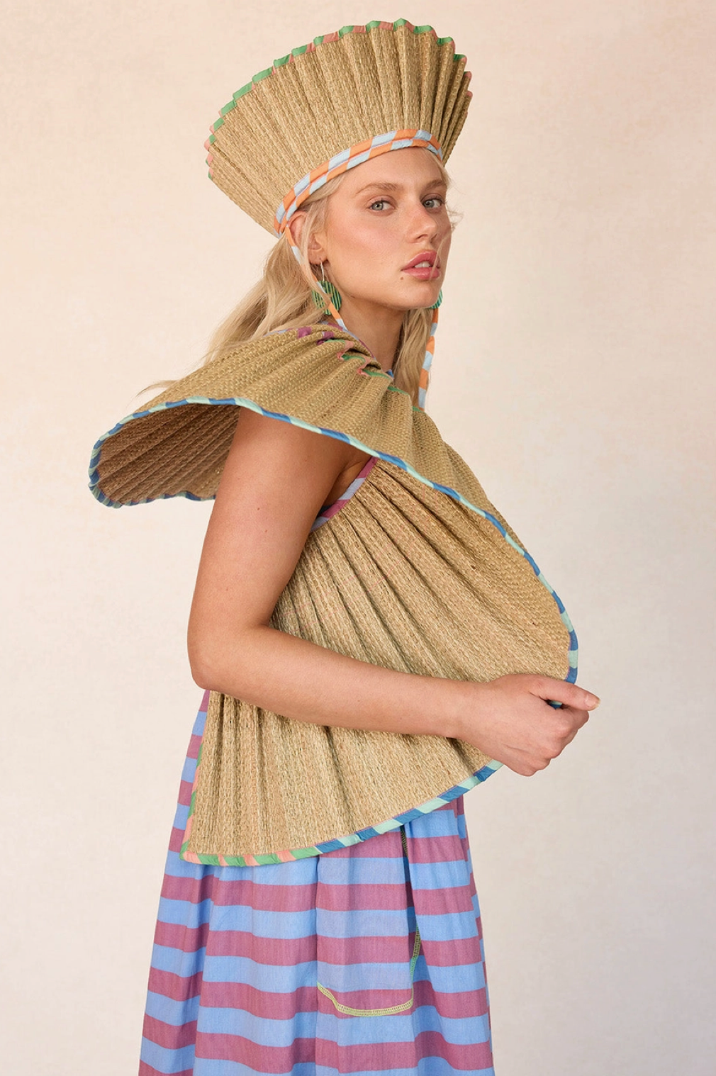 Confetti Coast Maxi Luxe Capri Hat