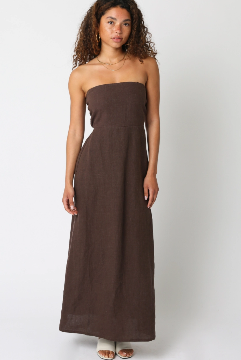 Irise Linen Maxi Dress