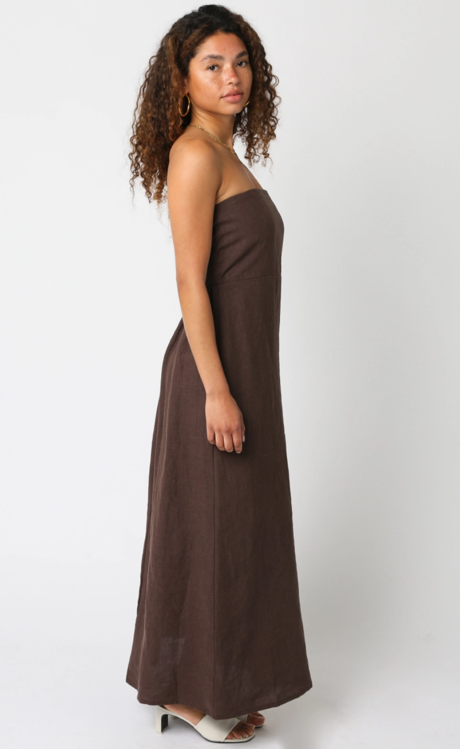 Irise Linen Maxi Dress