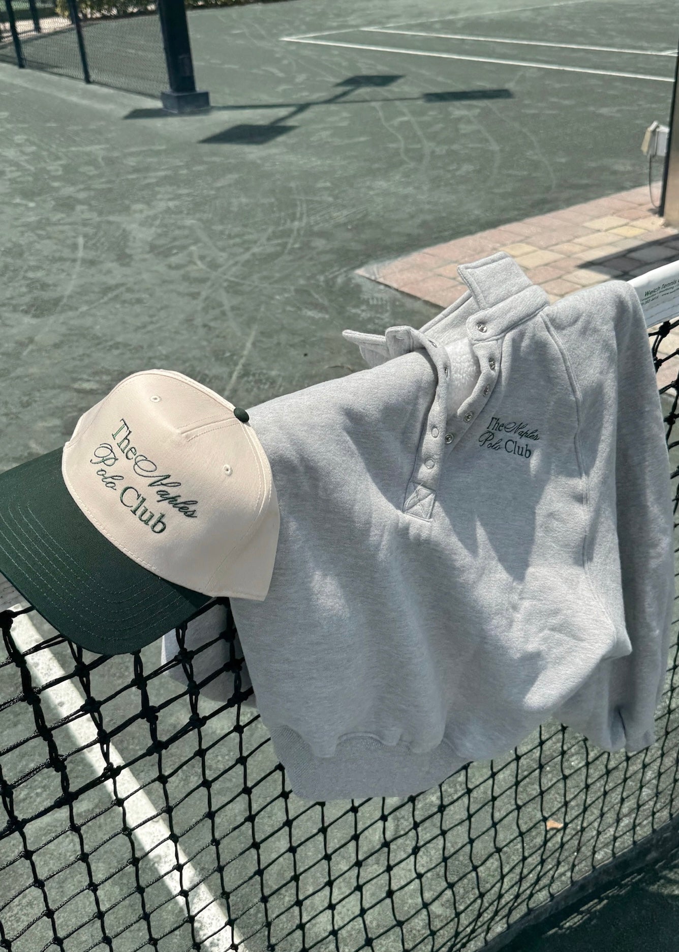 Naples Polo Club Collared Sweatshirt