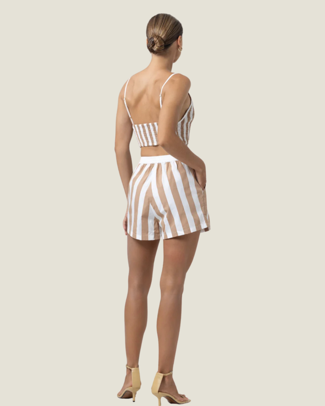 The Donovan: Poplin Striped Shorts