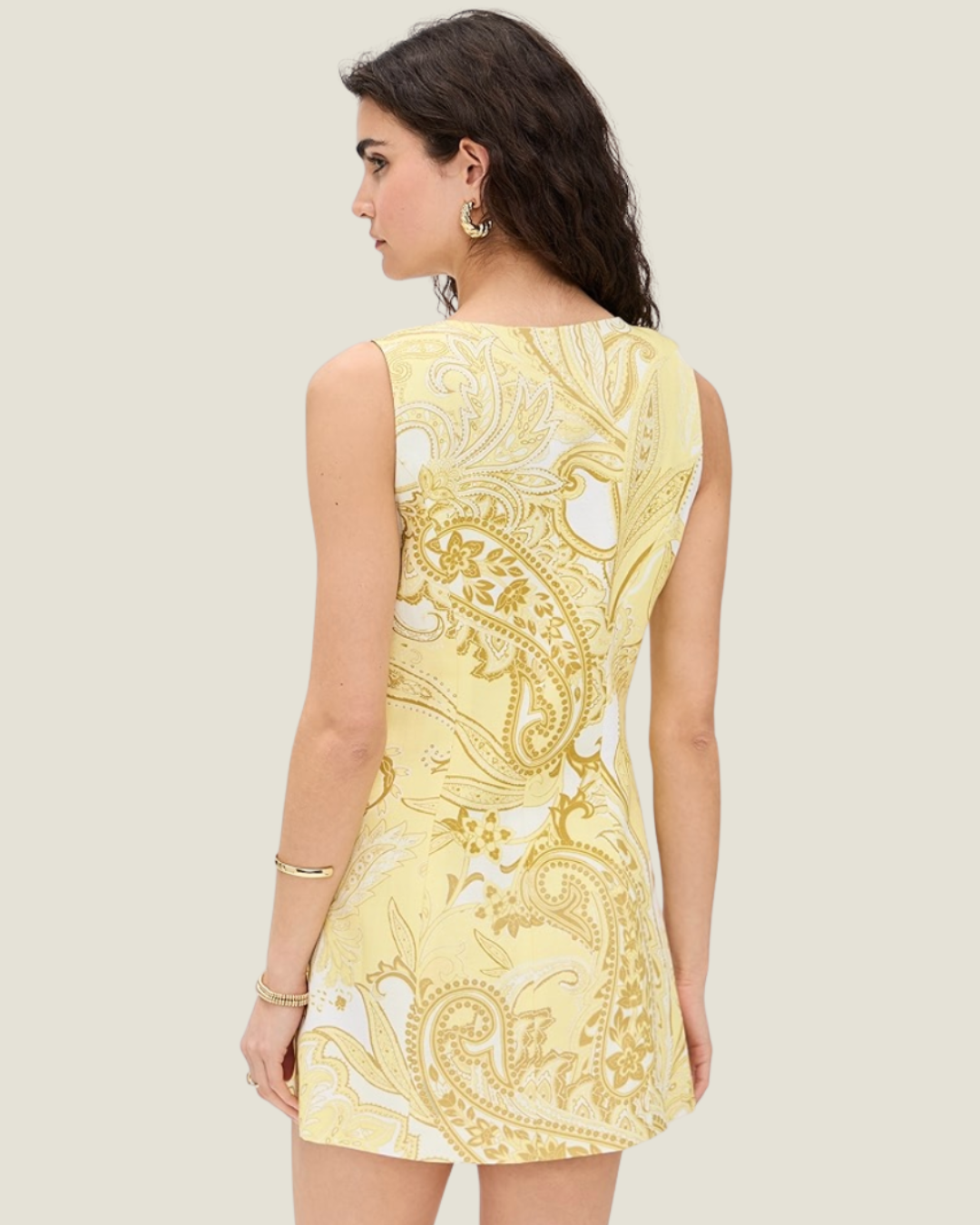 The Maranda: Paisley Mini Dress