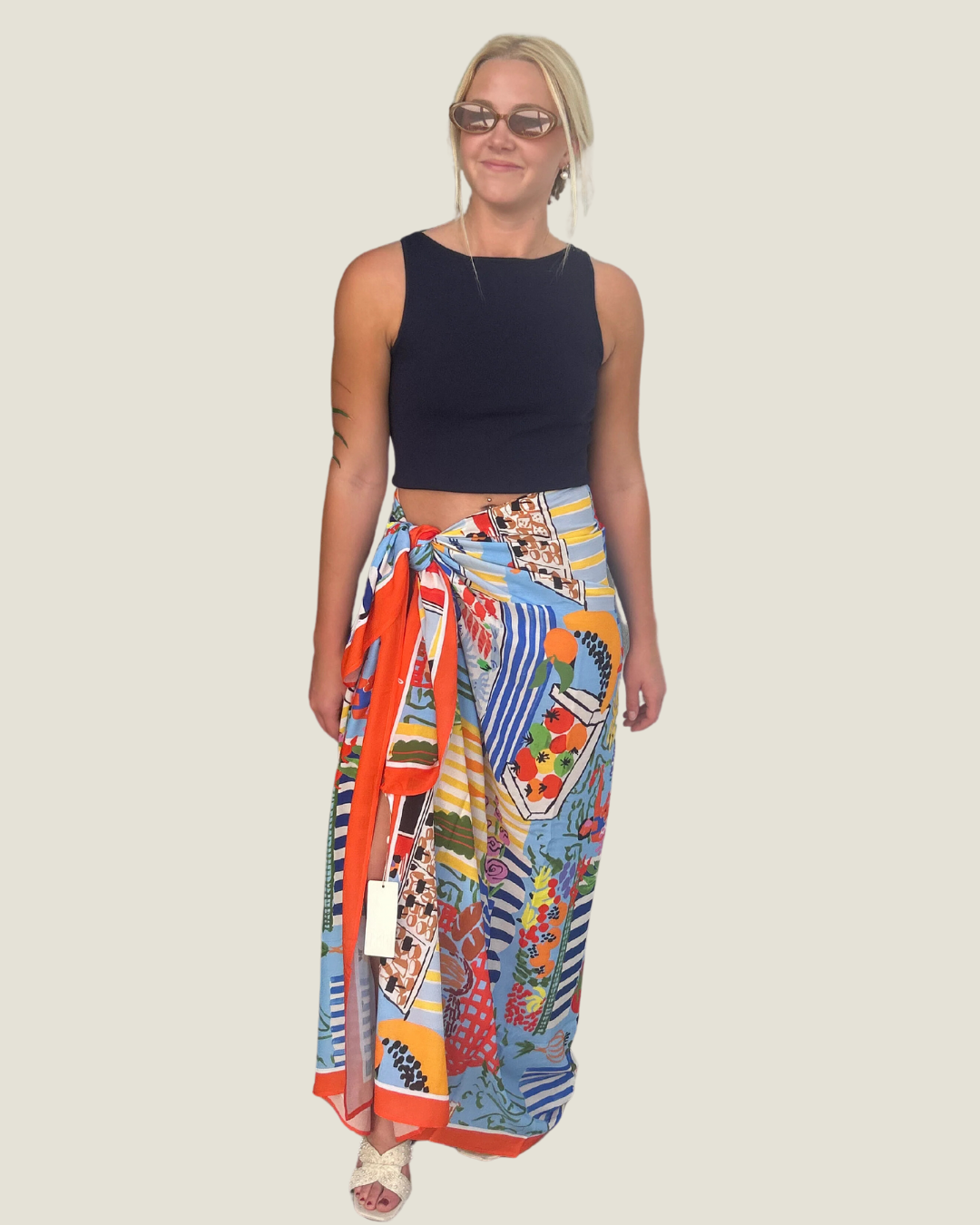 The Sable: French-Inspired Sarong