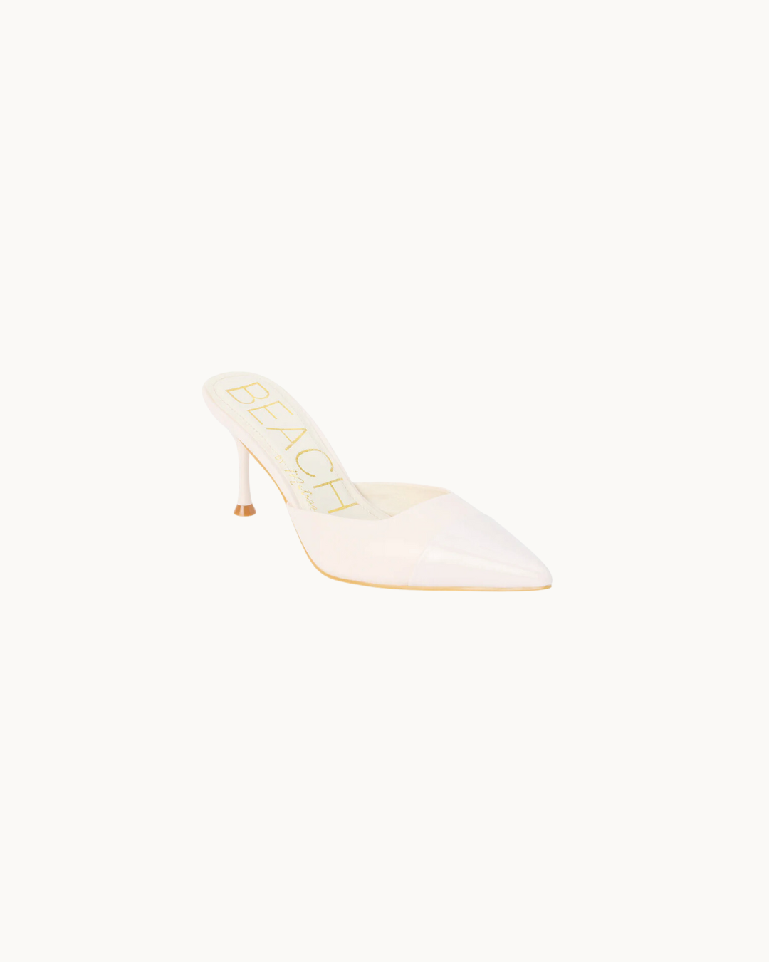 The Jo: Natural White Heels