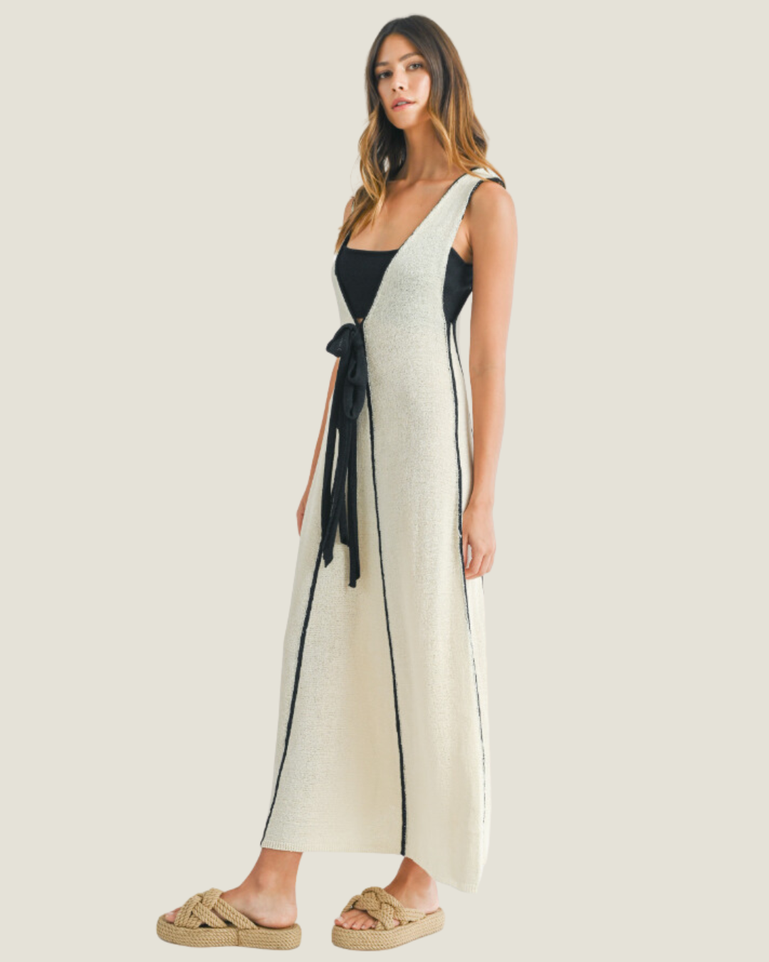 The Charleston: Plunging Maxi Dress