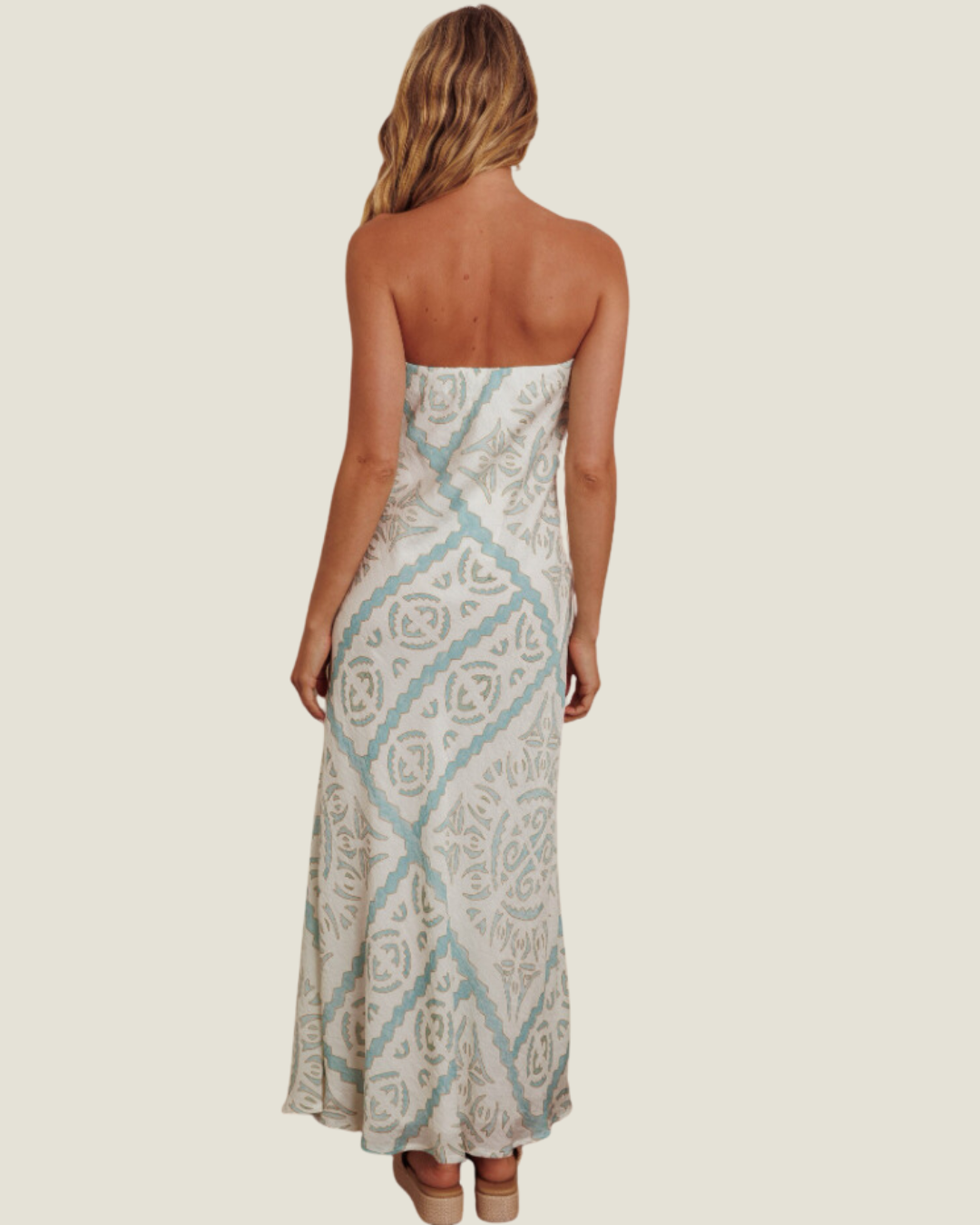 The Aurora: Strapless Maxi Dress