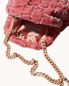 Velvet Mini Rose Purse