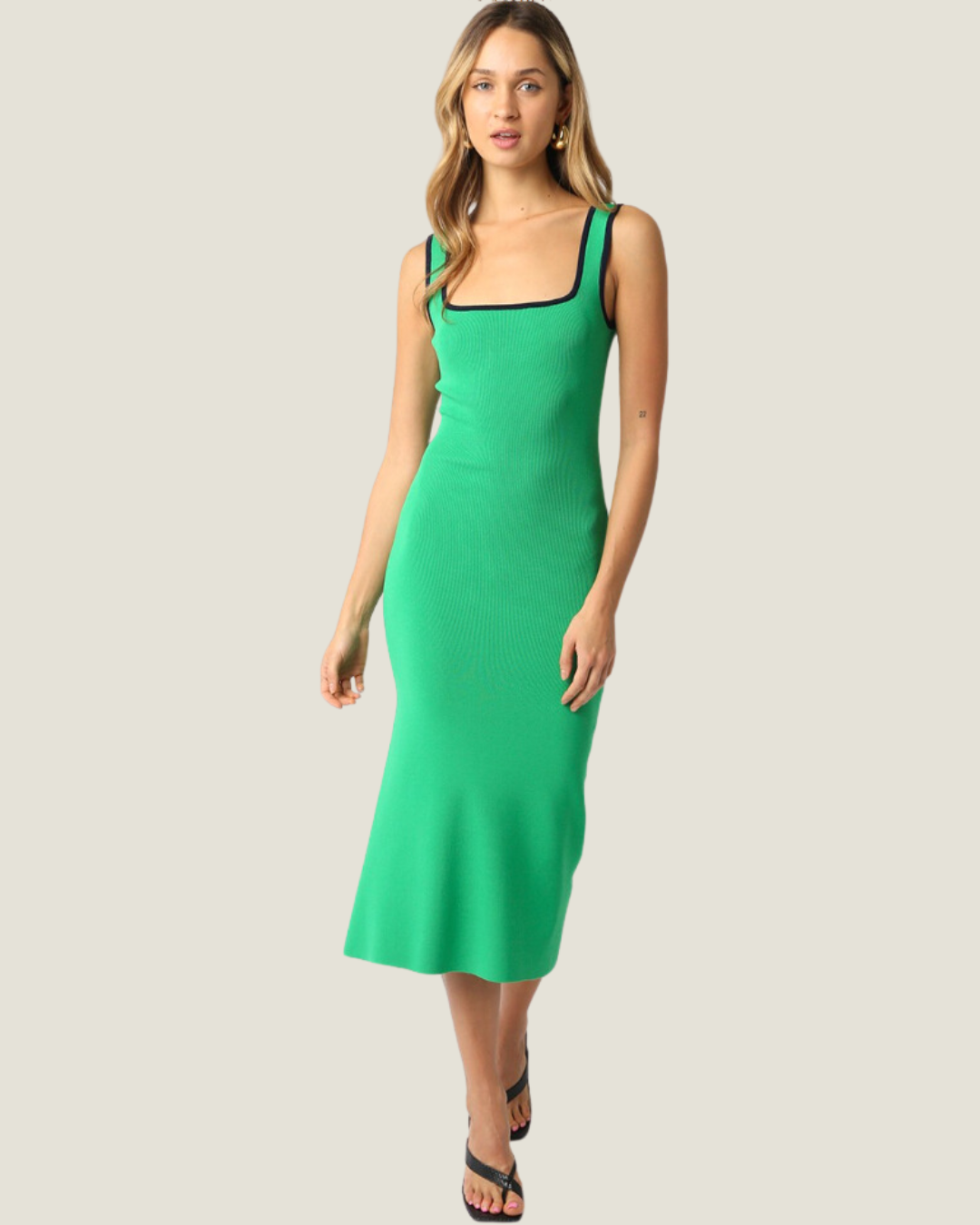 The Kensington: Knit Midi Dress