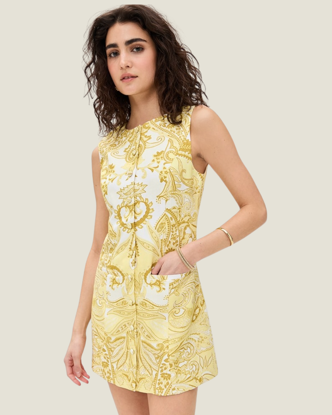 The Maranda: Paisley Mini Dress