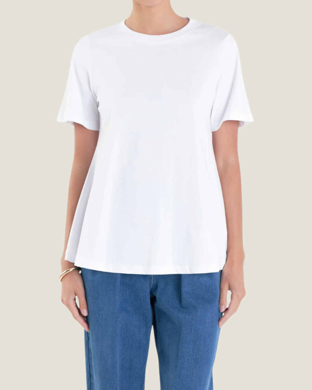 The Timeless Twist: Flared T-Shirt