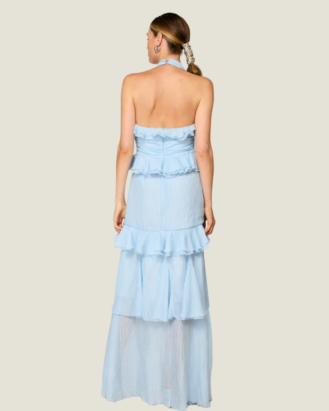 The Solana: Halter Maxi Dress