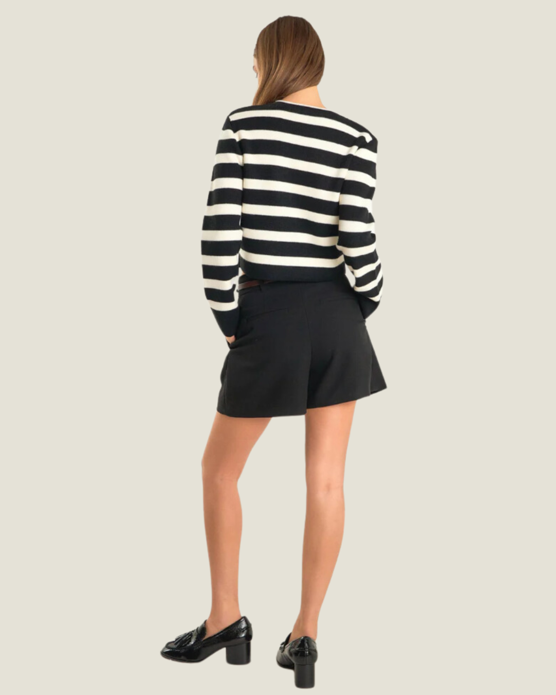 The J’adore: Knit Striped Cardigan