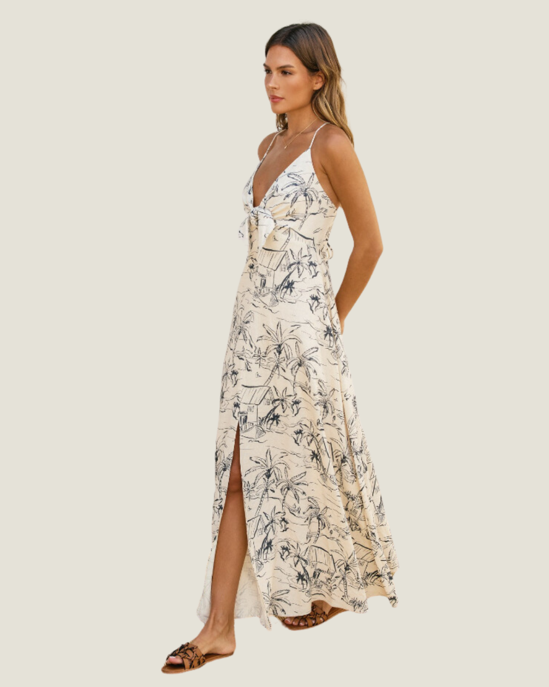 The Cabana: Print Maxi dress