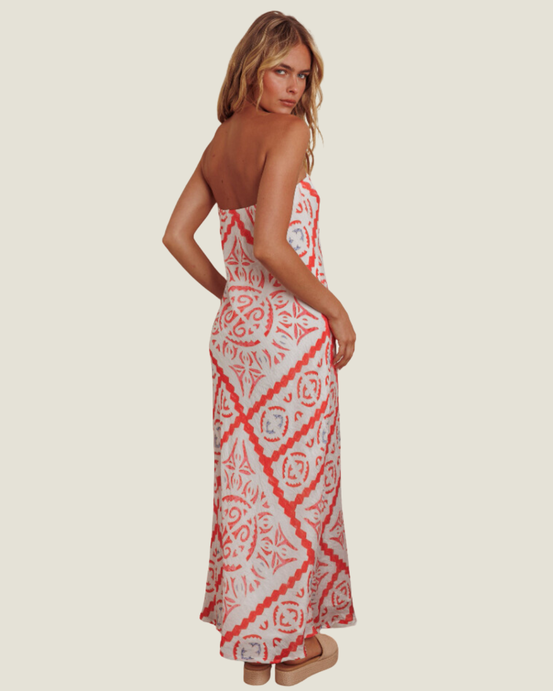 The Aurora: Strapless Maxi Dress