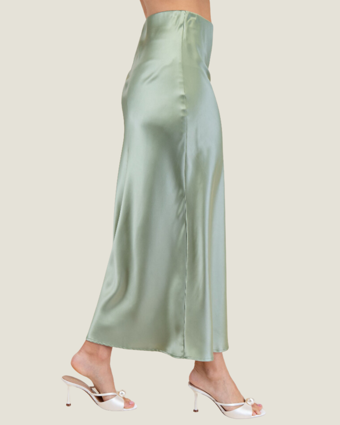 The Slip: Satin Maxi Skirt