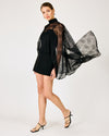 Evangeline Cape Mini Dress