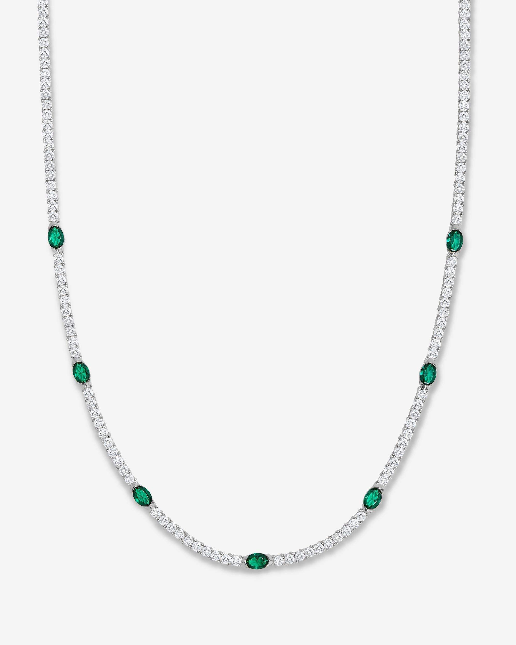 The Maven Tennis Necklace 16"