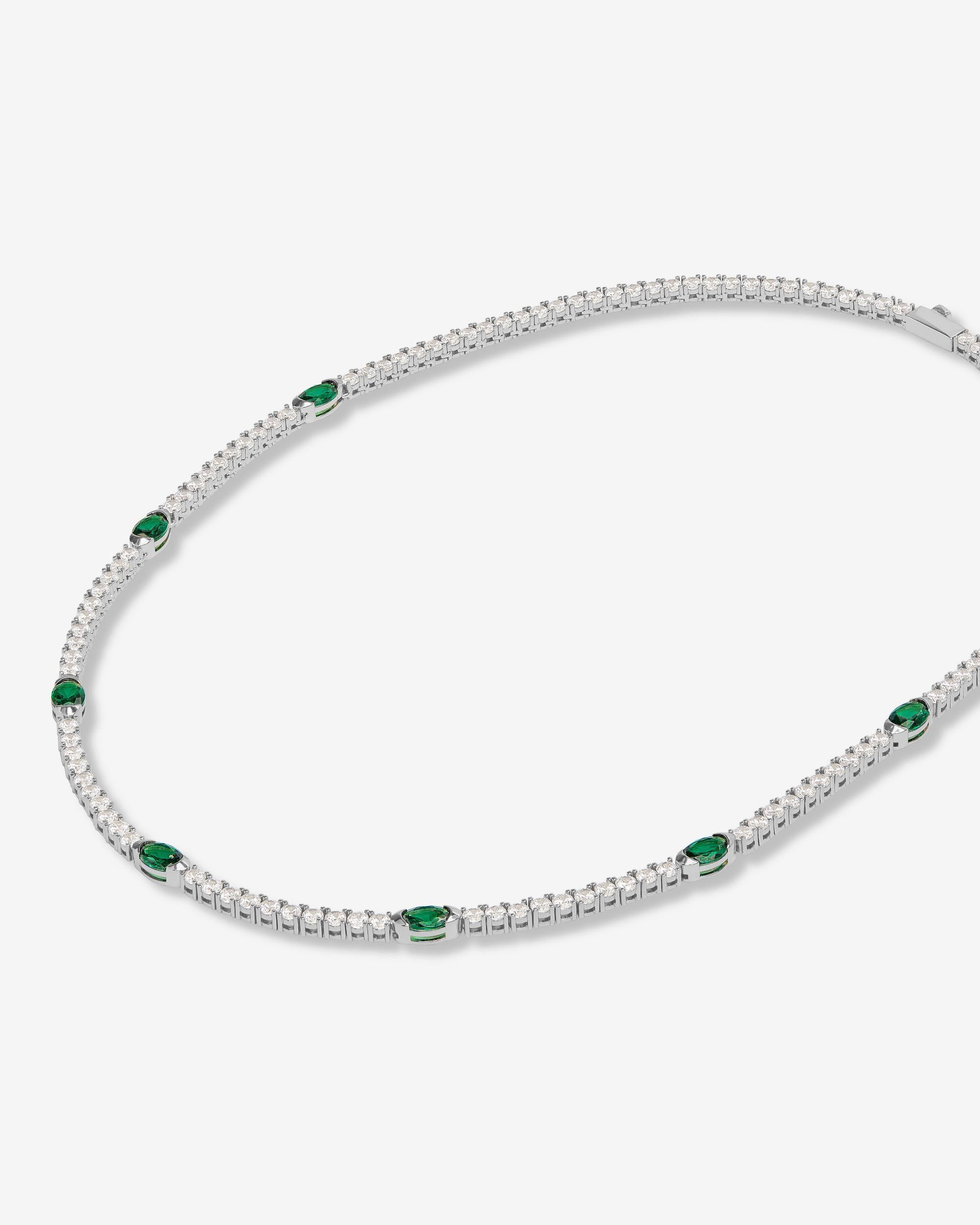 The Maven Tennis Necklace 16"