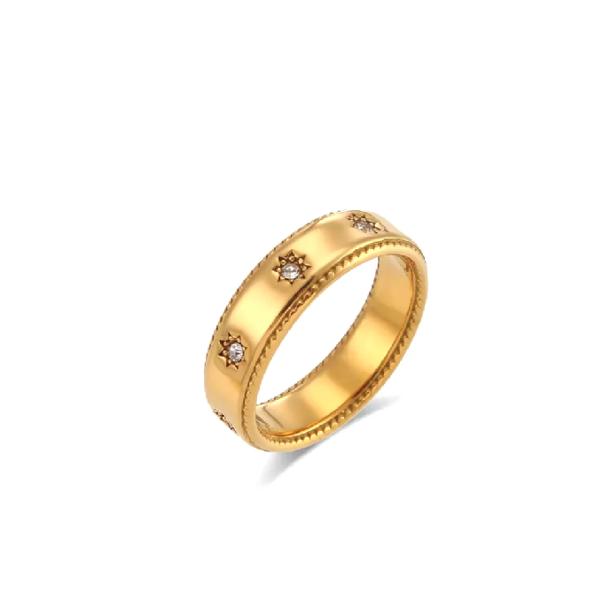 The Jenna: Gold Star Ring